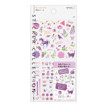 將圖片載入圖庫檢視器 midori, Purple, Sticker Collection - Single Color
