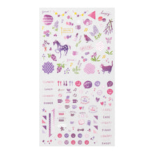 將圖片載入圖庫檢視器 midori, Purple, Sticker Collection - Single Color
