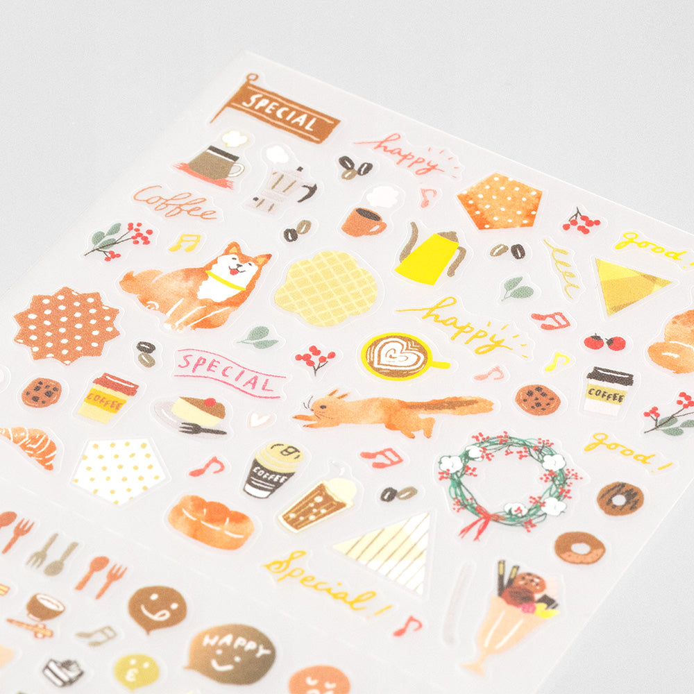 midori, Brown, Sticker Collection - Single Color