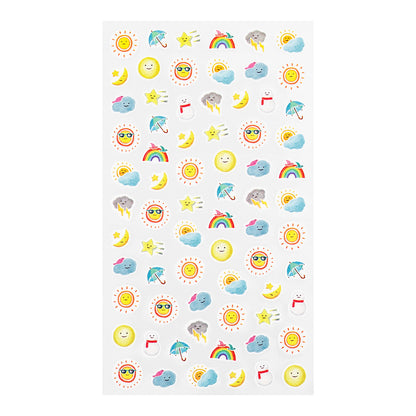midori, Weather, Stickers for Diary