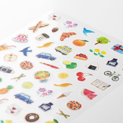 midori, Motif, Stickers for Diary