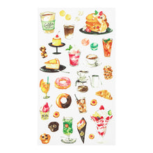 Load image into Gallery viewer, midori, Snack, Transfer Sticker for Journaling
