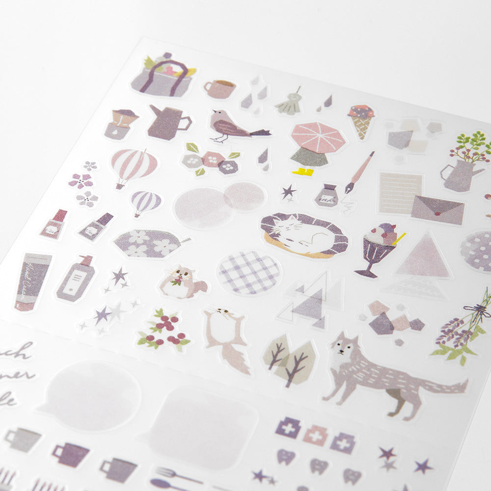 midori, Lavender, Sticker Collection - Single Color