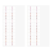 將圖片載入圖庫檢視器 midori, Chiratto Numbers Pink, Index Label
