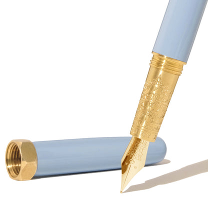 [Limited Edition 2023] Ferris Wheel Press, Glistening Glass, Gold Brush Fountain Pen