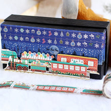 將圖片載入圖庫檢視器 BGM, Christmas Limited．Snow Ornaments, Washi Tape Foil Stamping, 15mm x 5m
