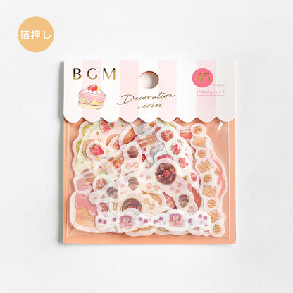 BGM, Dessert, Stickers