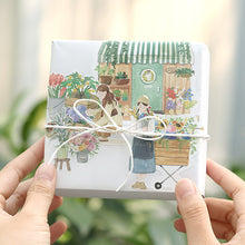 Load image into Gallery viewer, BGM, Little Shop - Flower Shop, Linen Paper Stickers
