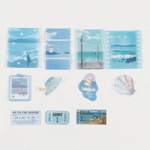 Load image into Gallery viewer, BGM, Travel Diary．Ocean, Tracing Paper Stickers
