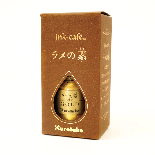 Kuretake, Gold, Rame no Moto (ラメの素), Ink Cafe