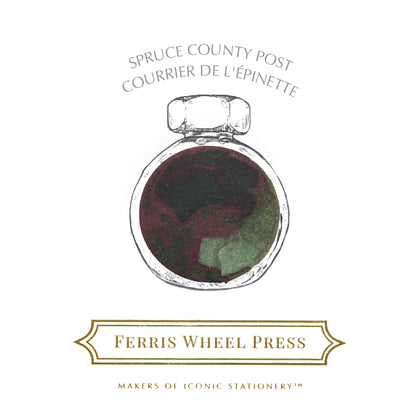 Ferris Wheel Press, Spruce County Post Ink, The Finer Things Collection, 38ml Ink