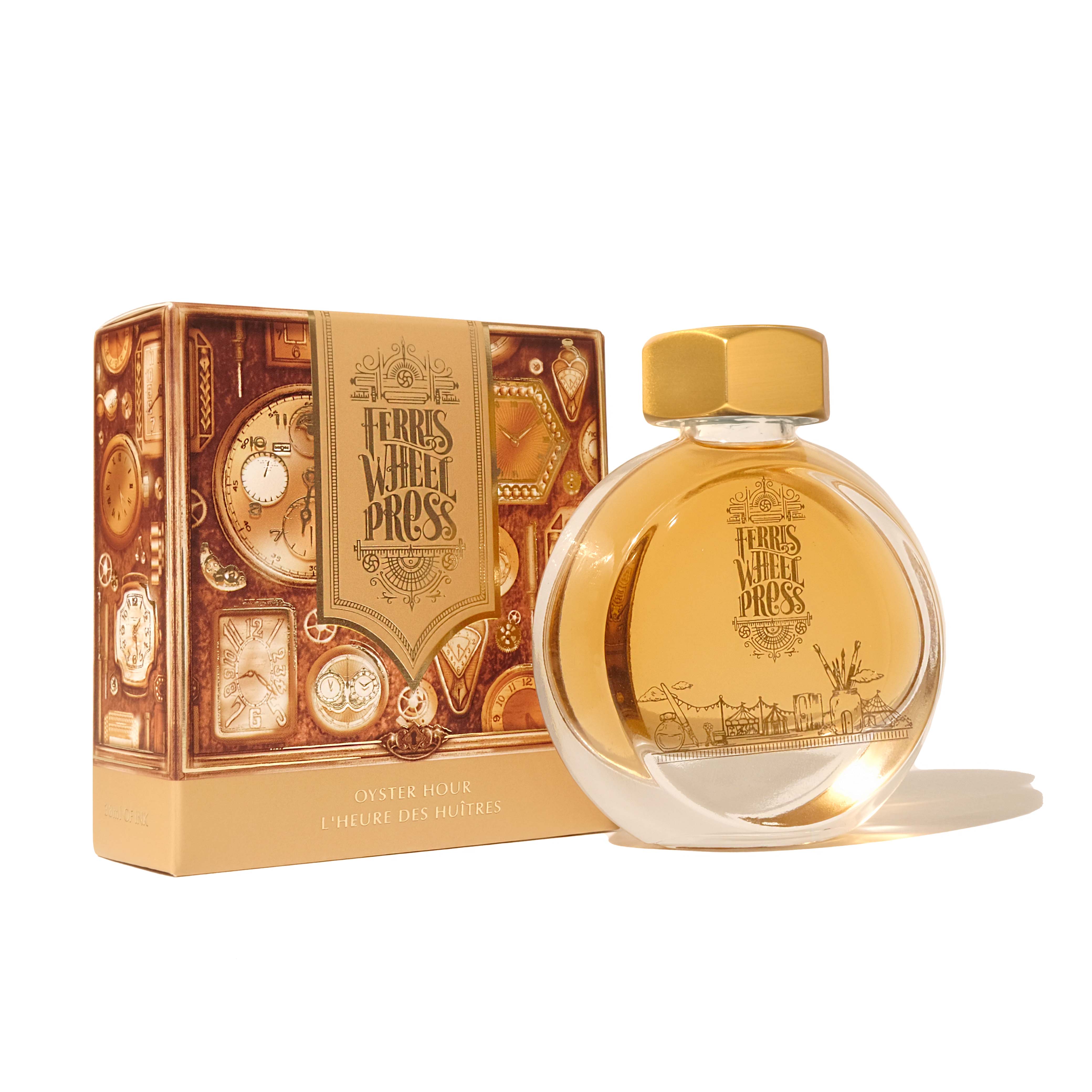 Finer Ink Oyster Hour Ink, The Finer Things Collection, 38ml Ink by Ferris Wheel ...