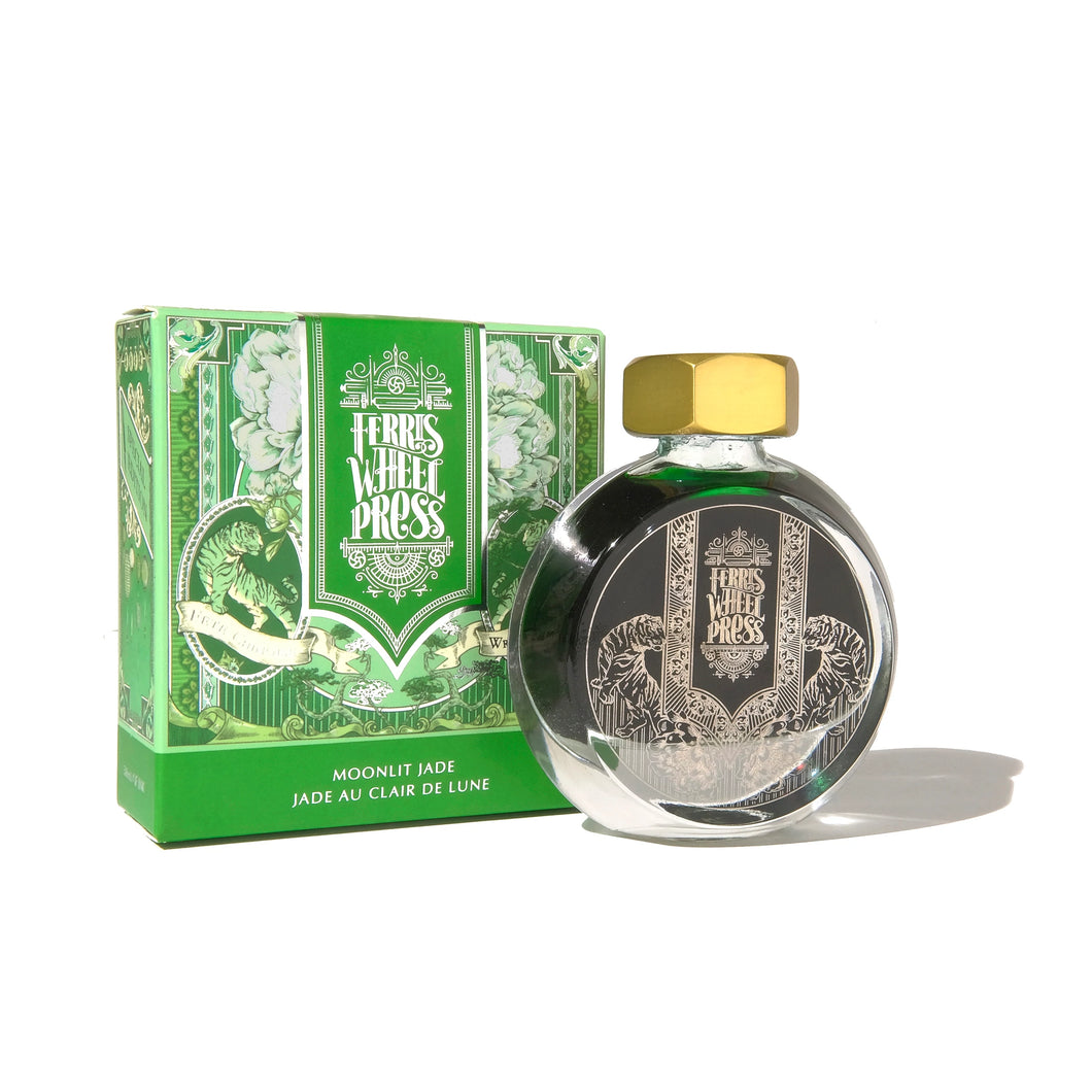 Ferris Wheel Press, Moonlit Jade, Curious Collaborations - Special Edition Lunar New Year Twin Jade, 38ml Ink