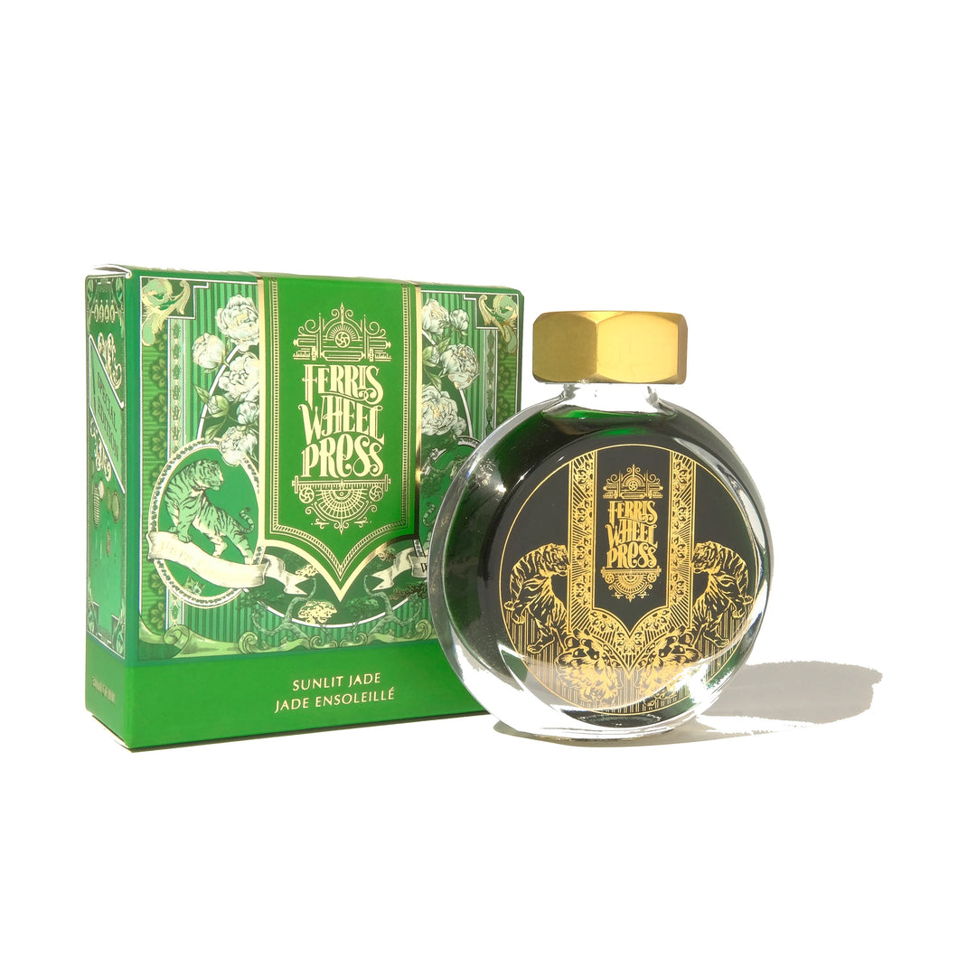 Ferris Wheel Press, Sunlit Jade, Curious Collaborations - Special Edition Lunar New Year Twin Jade, 38ml Ink