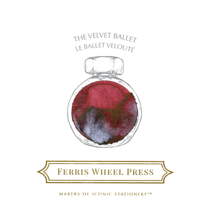 Ferris Wheel Press, Velvet Ballet Ink, 38ml Ink