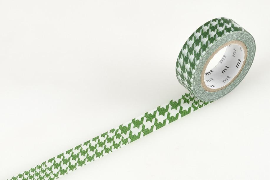 Masking Tape - mt DECO, Chidori ??Green, 15mm x 10m - KEY Handmade
 - 1