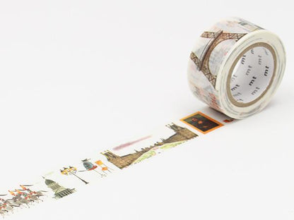 mt, This is Paris, mt x artist series Miroslav Sasek Masking Tape,  23mm x 10m