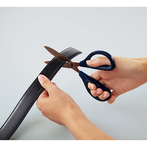 KOKUYO, Saxa Scissors, Titanium Finish Non-Adhesive