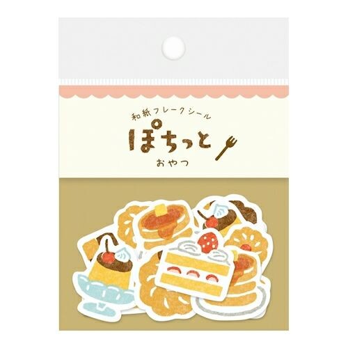 Furukawashiko, Snack, Pochitto (ぽちっと), Washi Flake Stickers