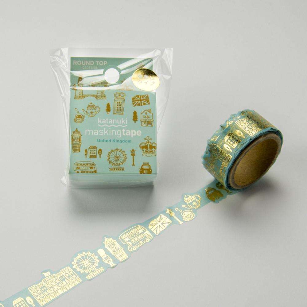 Masking Tape - ROUND TOP, United Kingdom 1, 20mm x 5m - KEY Handmade
 - 3