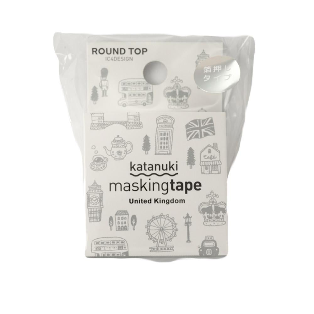 Masking Tape - ROUND TOP, United Kingdom 2, 20mm x 5m - KEY Handmade
 - 2