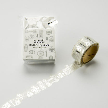 Masking Tape - ROUND TOP, United Kingdom 2, 20mm x 5m - KEY Handmade
 - 3