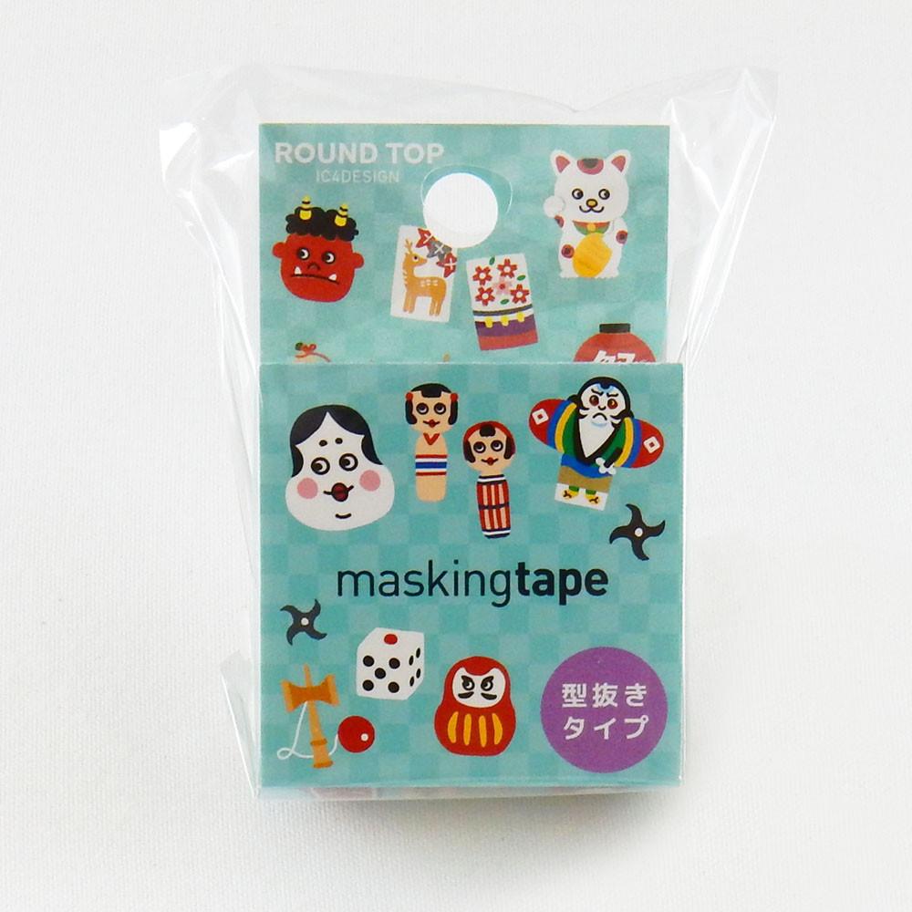 Masking Tape - ROUND TOP, Japanese Accessories, 20mm x 5m - KEY Handmade
 - 2