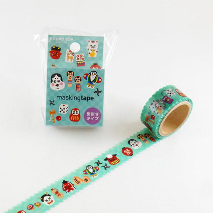 Masking Tape - ROUND TOP, Japanese Accessories, 20mm x 5m - KEY Handmade
 - 3