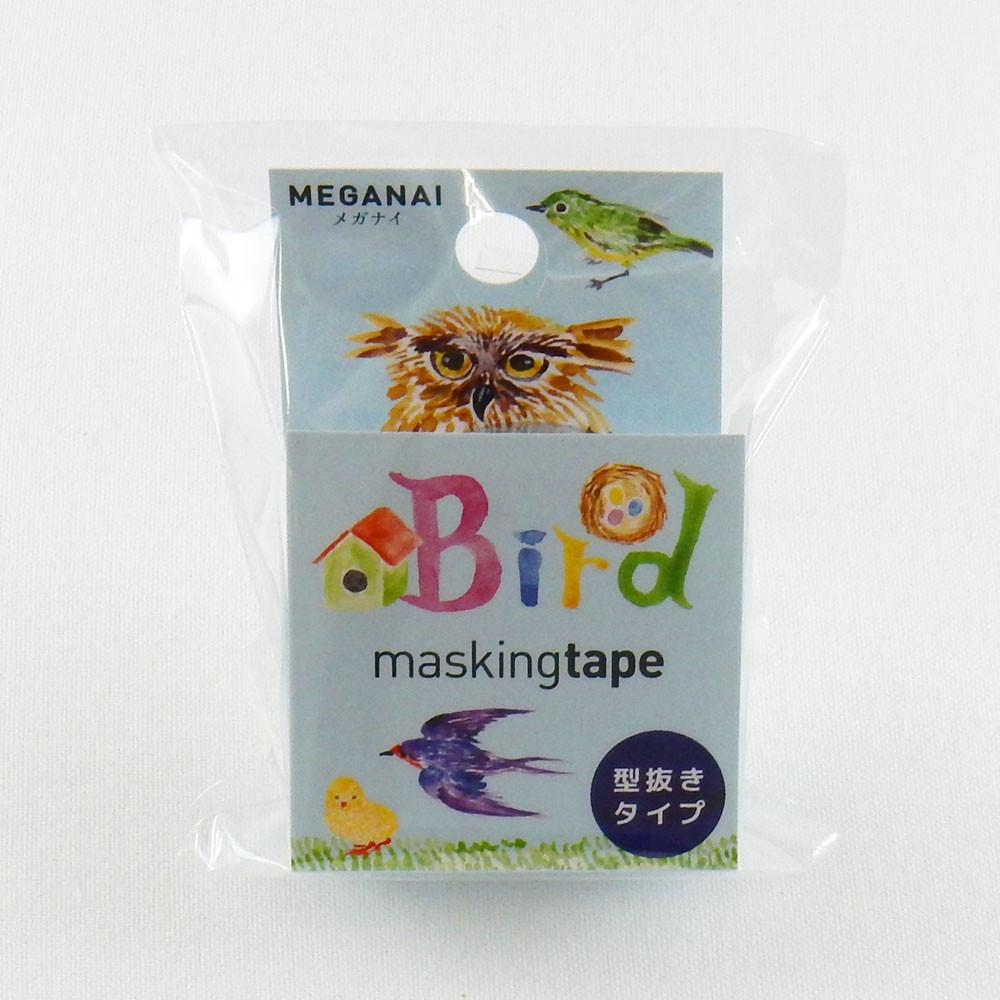 Masking Tape - ROUND TOP, Bird, 20mm x 5m - KEY Handmade
 - 2