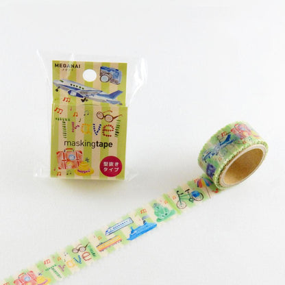 Masking Tape - ROUND TOP, Travel, 20mm x 5m - KEY Handmade
 - 3