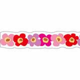 Masking Tape - PINE BOOK Nami-Nami Deco Masking Tape, Flower Pink, 8mm x 8m - KEY Handmade
 - 1