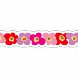Masking Tape - PINE BOOK Nami-Nami Deco Masking Tape, Flower Pink, 8mm x 8m - KEY Handmade
 - 2
