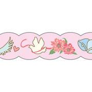 Masking Tape - PINE BOOK Nami-Nami Deco Masking Tape, Happiness, 8mm x 8m - KEY Handmade
 - 1