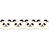 Masking Tape - PINE BOOK Nami-Nami Deco Masking Tape, Panda Face, 8mm x 8m - KEY Handmade
 - 1