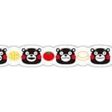 Load image into Gallery viewer, Masking Tape - PINE BOOK Nami-Nami Deco Masking Tape, Kumamon and Specialty, 8mm x 8m - KEY Handmade
 - 2
