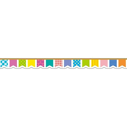 PINE BOOK, Colorful Flag, Nami-Nami Deco Masking Tape