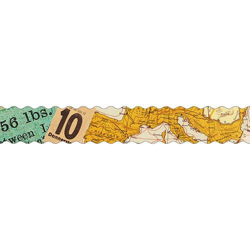 Masking Tape - Nami-Nami Masking Tape,  Antique ticket, 15mm x 10m