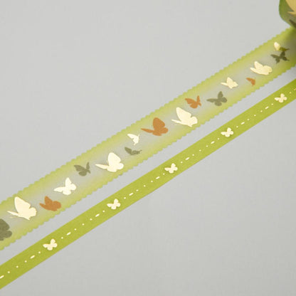 Masking Tape - ROUND TOP, Butterfly, 20 / 8mm x 4m - KEY Handmade
 - 1