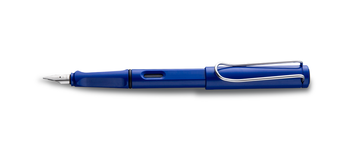 LAMY Safari, Blue, ABS Fountain Pen, F Nib